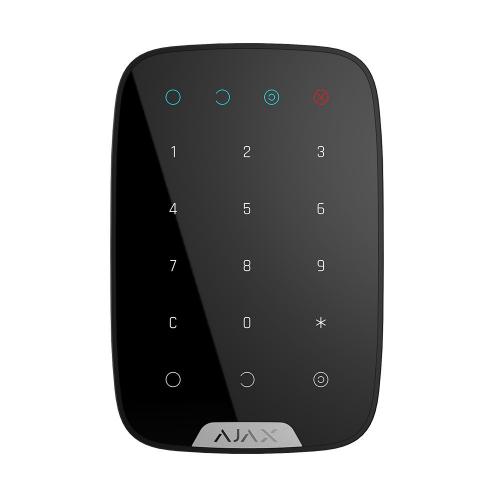 Безпроводова сенсорна клавіатура Ajax KeyPad чорна Безпроводова сенсорна клавіатура Ajax KeyPad чорна