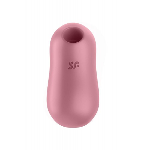 Вакуумний стимулятор із вібрацією Satisfyer Cotton Candy Light Red в інтернет супермаркеті PbayMarket!