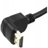 Кабель Cablexpert (CC-HDMI490-10) HDMI to HDMI V.1.4, вилка/кутова вилка 3 м чорний в інтернет супермаркеті PbayMarket!