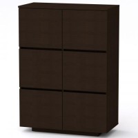 Комод МГ-5 тумба-2 Компаніт Венге темний (85х40х118 см) Комод МГ-5 тумба-2 Компаніт Венге темний (85х40х118 см)