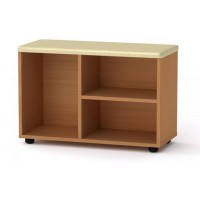 Тумба для взуття Компанит ТО 18 70х30х46,5 см Бук Тумба для взуття Компанит ТО 18 70х30х46,5 см Бук