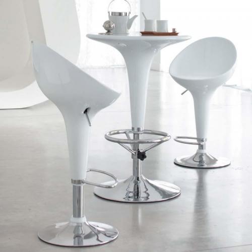 Стілець барний SDM Джоллі високий/пластик/хром Білий (hub_NwdI20626) Стілець барний SDM Джоллі високий/пластик/хром Білий (hub_NwdI20626)