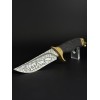 Ніж туристичний Gorillas BBQ 5043 27.5 см Чорний (KN1033)
