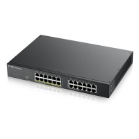 Комутатор ZYXEL GS1900-24EP (GS1900-24EP-EU0101F) (12xGE PoE, 12хGE, max POE 130W, WebSmart)