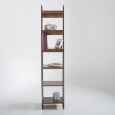 Стелаж для зберігання в стилі Loft Чорний NS-1804 1930x450x450 мм