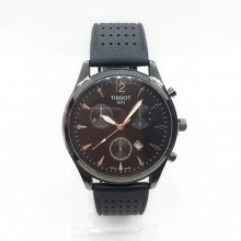 Наручний годинник чоловічий Clockhouse Tissot Чорний (IBW301B)