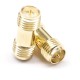SMA перехідник з RP-SMA female на RP-SMA female зі штирьками з 2х сторін