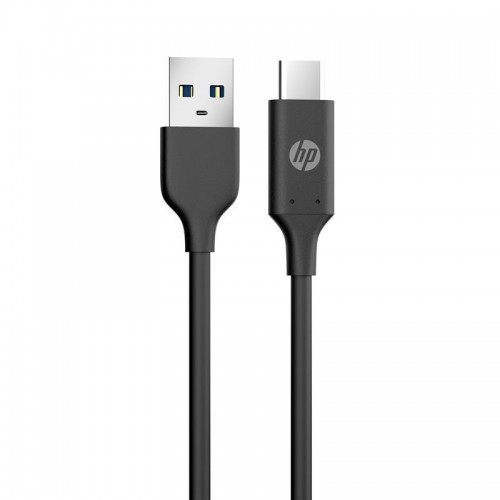 Кабель HP USB-USB-C, 1м, PVC, чорний (DHC-TC101-1M) в інтернет супермаркеті PbayMarket!