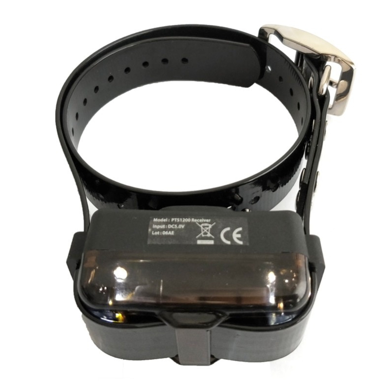 Електронний нашийник 2х для великих собак + антилай 2в1 Trainertec PTS1200 водонепроникний до 1200 м