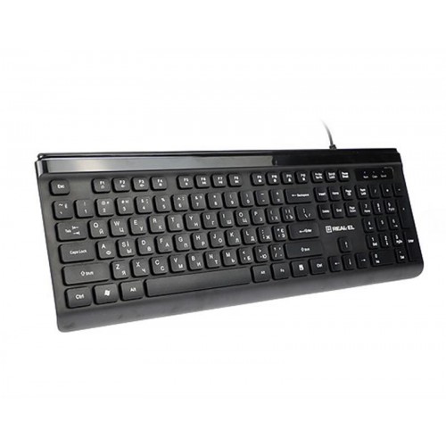 Клавіатура REAL-EL Comfort 7085 Black USB (EL123100032) в інтернет супермаркеті PbayMarket!