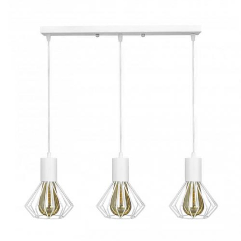 Світильник лофт MSK Electric Diadem підвісний на планці NL 2215-3W