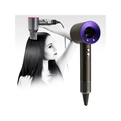 Фен стайлер для волосся Kemei 5 в 1 Supersonic Premium Magic Hair 1600 Вт 5 насадок Фіолетовий (HD07F) Фен стайлер для волосся Kemei 5 в 1 Supersonic Premium Magic Hair 1600 Вт 5 насадок Фіолетовий (HD07F)