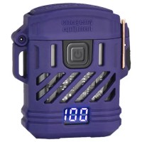 Ліхтар-запальничка Multifunctional D53-2LED Box LCD TypeC 3+1 режим 62х52х28 мм
