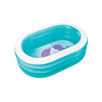 Дитячий надувний басейн Intex 57482 «Морські друзі», 163 х 107 х 46 см