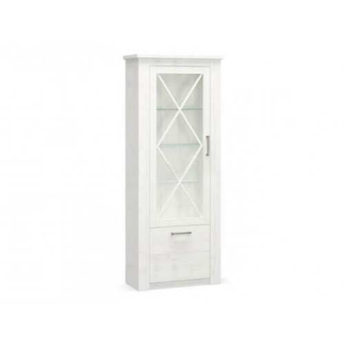 Пенал-вітрина Меблі Сервіс Джорджія 1Д1В андерсон пайн Пенал-вітрина Меблі Сервіс Джорджія 1Д1В андерсон пайн