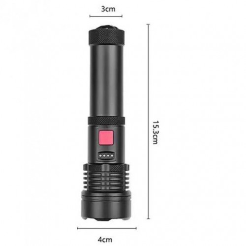 Ручний тактичний світлодіодний ліхтар акумуляторний Bailong BL-X72-P90 + ZOOM (1757257739) Ручний тактичний світлодіодний ліхтар акумуляторний Bailong BL-X72-P90 + ZOOM (1757257739)