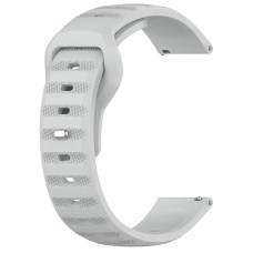 Ремінець силіконовий для годинника універсальний BeWatch LX 20 мм Світло-сірий (101LX03)