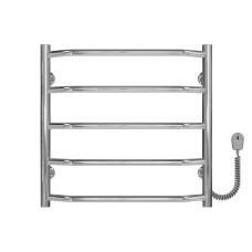 Рушникосушарка електрична Трапеція П5 500х500 Deffi Хром EF16 (C.TR.50.50.5.E.C.R.5)