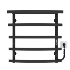 Рушникосушарка електрична Lotos П5 400х600 Deffi Чорний JD04 (A.LO.60.40.5.E.B.R.2)