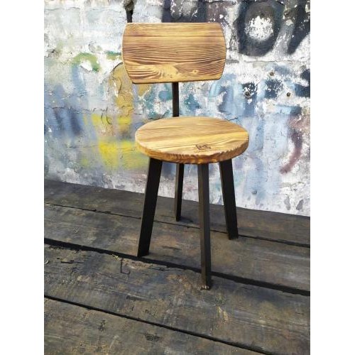 Стілець GoodsMetall у стилі ЛОФТ 450х300х300 мм Дублін міні Стілець GoodsMetall у стилі ЛОФТ 450х300х300 мм Дублін міні