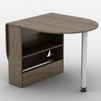 Стіл-книжка Тиса Мебель Куба Венге 750x800x1600 мм Стіл-книжка Тиса Мебель Куба Венге 750x800x1600 мм