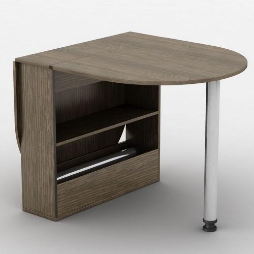 Стіл-книжка Тиса Мебель Куба Венге 750x800x1600 мм Стіл-книжка Тиса Мебель Куба Венге 750x800x1600 мм