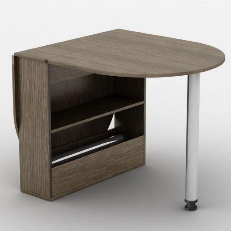 Стіл-книжка Тиса Мебель Куба Венге 750x800x1600 мм