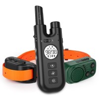 Нашийник для собак електронний 3 в 1: дресирування + біпер + антилай DOBE DB600