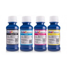 Комплект сублімаційного чорнила INKSYSTEM Epson 100 мл 4 шт Різнокольоровий (6936)