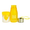 Спортивна пляшка-соковитискач H2O Water bottle Yellow Жовтий
