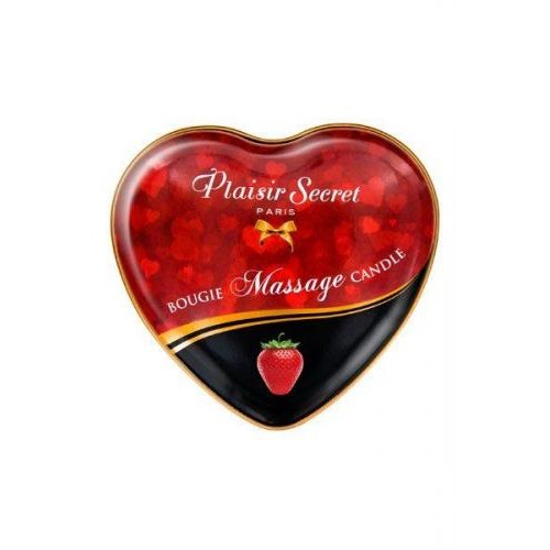 Масажна свічка Plaisirs Secrets Strawberry 35 мл (SO1867) Масажна свічка Plaisirs Secrets Strawberry 35 мл (SO1867)