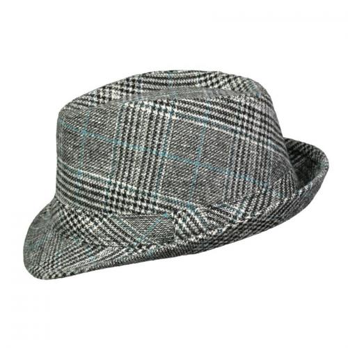 Капелюх Trilby Alan 58/59 см Сірий + Синій (21059) в інтернет супермаркеті PbayMarket!