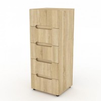 Комод для речей МС-8 Стиль Компанит Дуб сонома (New-132) Комод для речей МС-8 Стиль Компанит Дуб сонома (New-132)