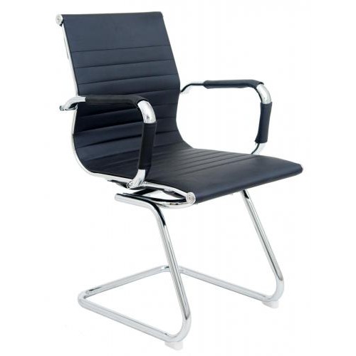 Офісне Конференційне Крісло Richman Балі CF Хром Чорне Офісне Конференційне Крісло Richman Балі CF Хром Чорне
