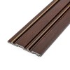 Декоративна стінова рейка Sticker Wall PS 2900x120x12 мм Коричневий (SW-00002131)