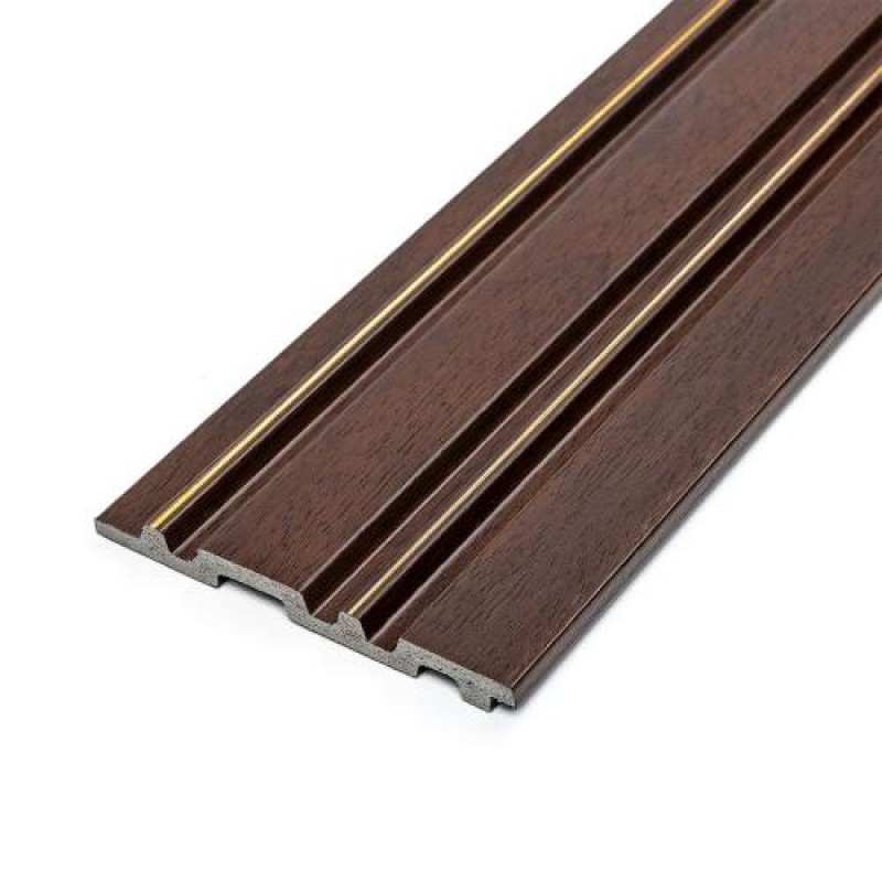 Декоративна стінова рейка Sticker Wall PS 2900x120x12 мм Коричневий (SW-00002131)