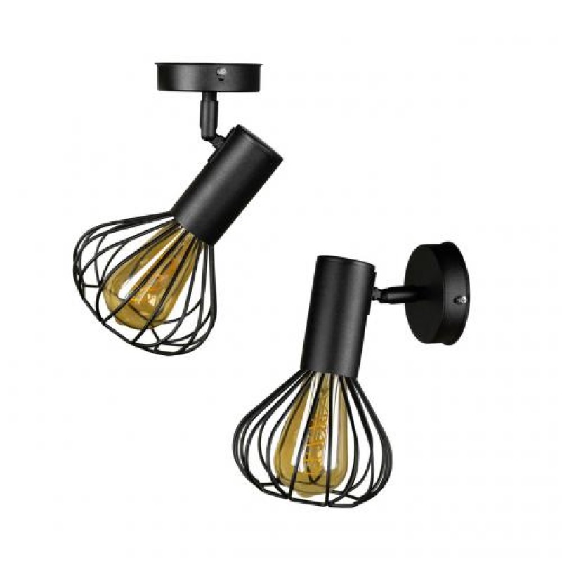 Світильник лофт настінно-стельовий MSK Electric Lotus NL 14151-1