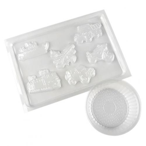 Гіпсова розмальовка на магнітах ZIRKA Транспорт 102301