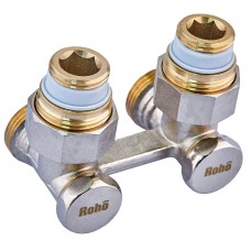 Кран запірний для радіатора Н-подібний Roho R5351-075 - 3/4