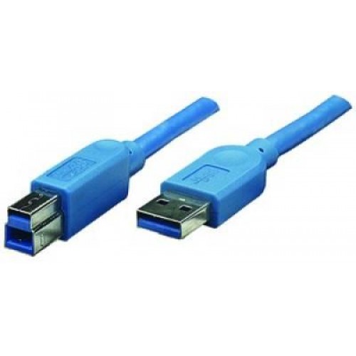 Кабель ATcom USB 3.0 AM/BM 3 м blue в інтернет супермаркеті PbayMarket!