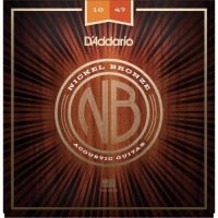 Струни для акустичної гітари D'Addario NB1047 Nickel Bronze Extra Light Acoustic Guitar Strings 10/47 Струни для акустичної гітари D'Addario NB1047 Nickel Bronze Extra Light Acoustic Guitar Strings 10/47