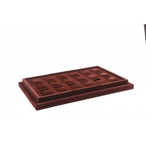 Органайзер для зберігання годинників Craft 18TRAY.BR Коричневий