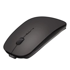 Комп'ютерна бездротова акумуляторна мишка Macaron 2.4 ГГц Чорна