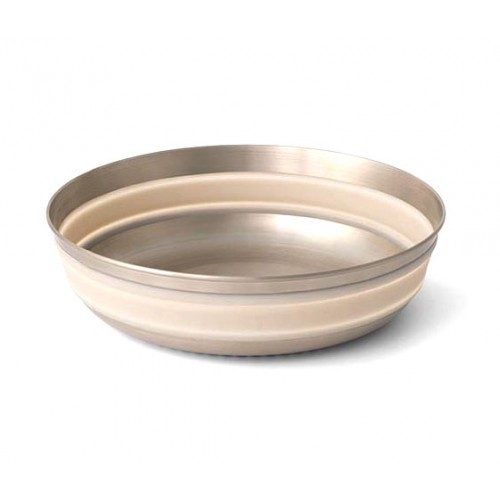 Миска складана Sea to Summit Detour Stainless Steel Collapsible Bowl L Біло-сірий (STS ACK039011-061806) Миска складана Sea to Summit Detour Stainless Steel Collapsible Bowl L Біло-сірий (STS ACK039011-061806)