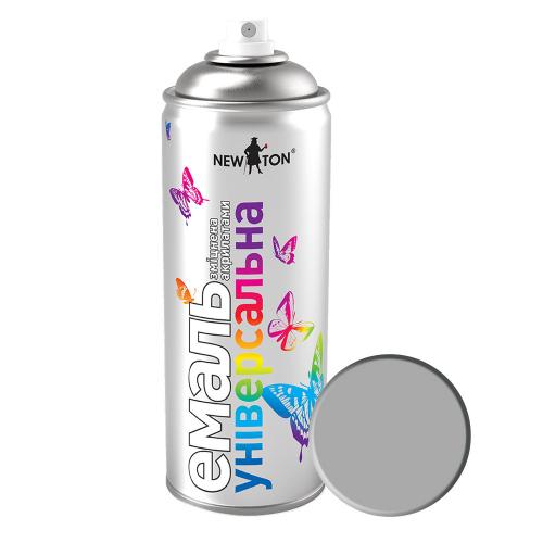 Емаль універсальна Аерозоль New Ton 400 мл RAL 7046 Сірий МАТОВИЙ Емаль універсальна Аерозоль New Ton 400 мл RAL 7046 Сірий МАТОВИЙ