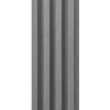 Декоративна стінова рейка Sticker Wall WPC Вугілля 160x3000x23 мм (SW-00001534)