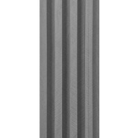 Декоративна стінова рейка Sticker Wall WPC Вугілля 160x3000x23 мм (SW-00001534)