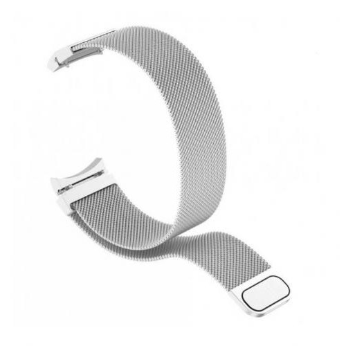 Ремінець зі спеціальним конектором BeWatch Samsung Galaxy Watch 4 Milanese loop Серебристий (1010206) Ремінець зі спеціальним конектором BeWatch Samsung Galaxy Watch 4 Milanese loop Серебристий (1010206)