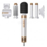 Мультистайлер No Brand Airwrap HS05 long, стайлер з 7 насадками Білий Мультистайлер No Brand Airwrap HS05 long, стайлер з 7 насадками Білий