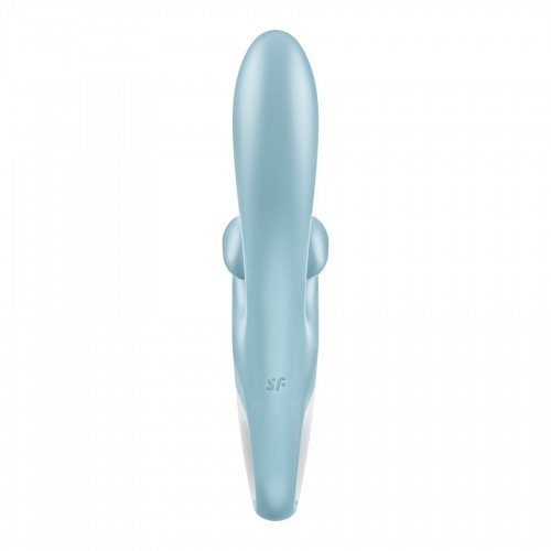 Вібратор-кролик Satisfyer Touch Me Blue, подвійний відросток, 3 потужні мотори в інтернет супермаркеті PbayMarket!